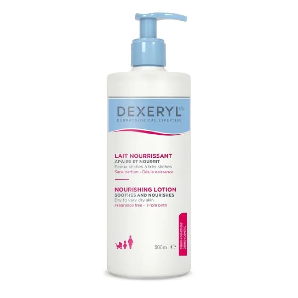 Dexeryl Pflegelotion Für Trockene Bis Sehr Trockene Haut, 500 Ml Lotion