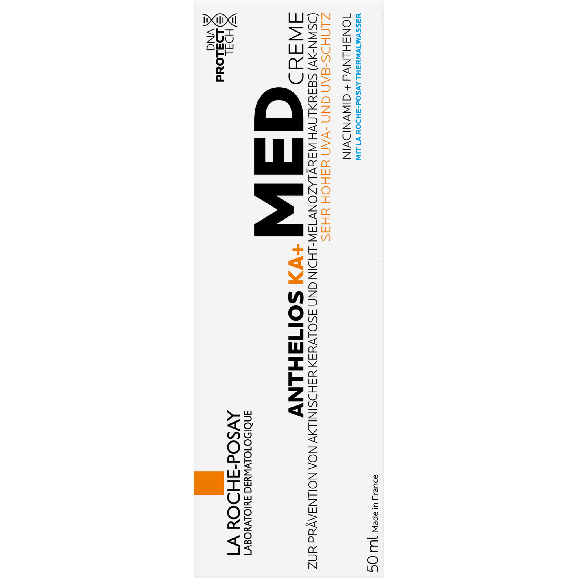 La Roche-Posay La Roche Posay Anthelios Ka+ Med Sonnencreme Zur Prävention Aktinischer Keratose Und Nicht-melanozytärem Hautkrebs, 50 Ml Creme