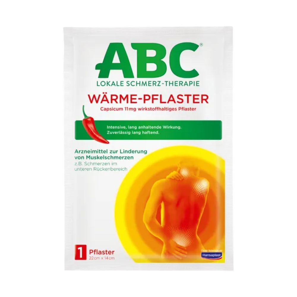 Hansaplast Abc Wärme-Pflaster Zur Linderung Von Muskelschmerzen, 1 St. Pflaster