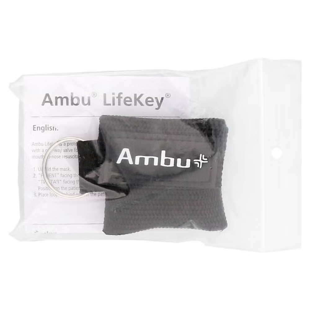 Ambu LifeKey Softcase Schwarz, 1 St. Masken
