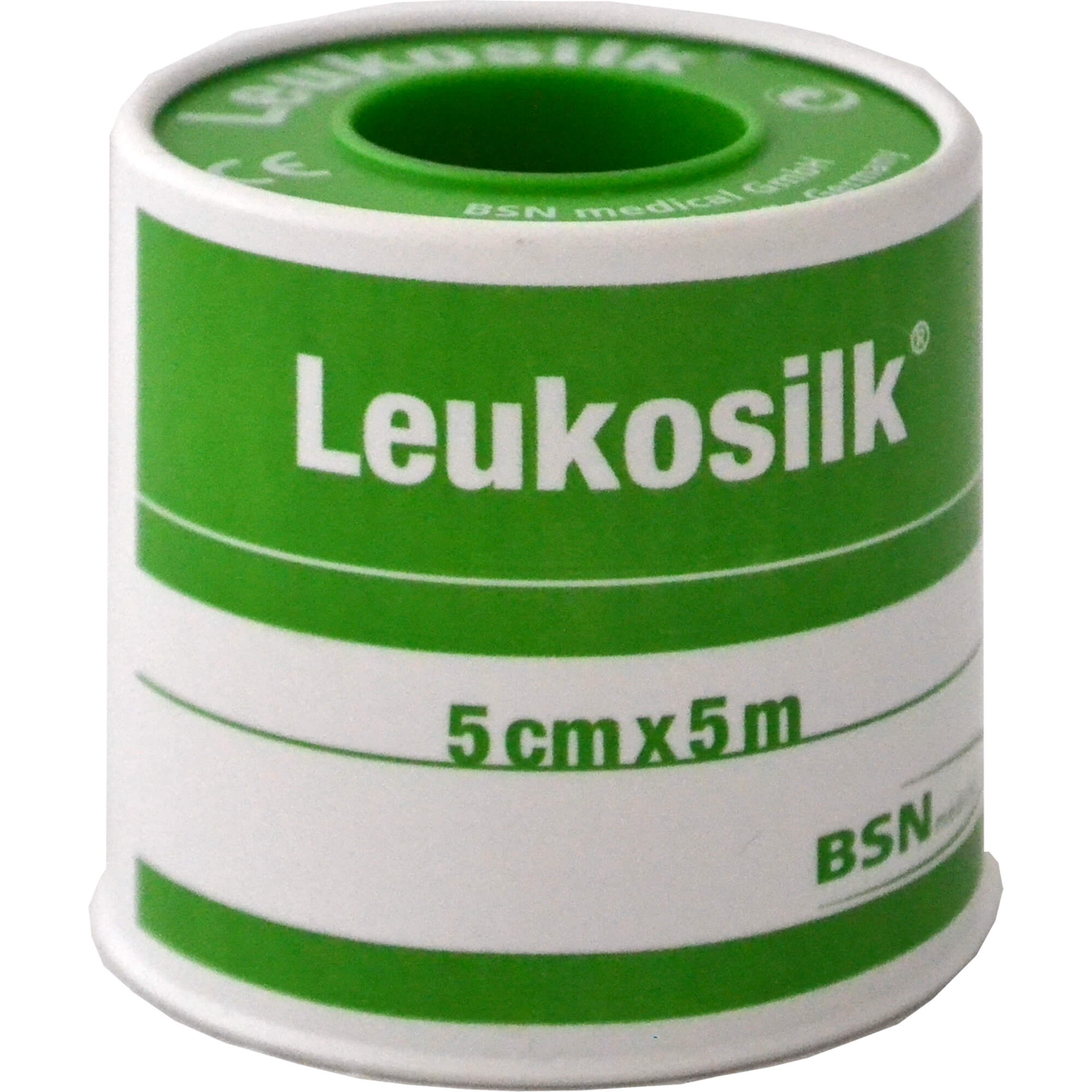 Bsn medical Leukosilk 5 Cm X 5 M, 1 St. Pflaster