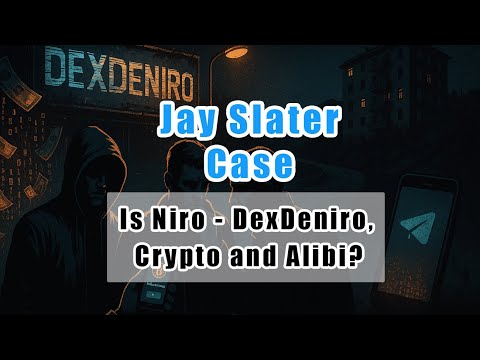 Jay Slater: Is Niro - DexDeniro, Crypto and Alibi?