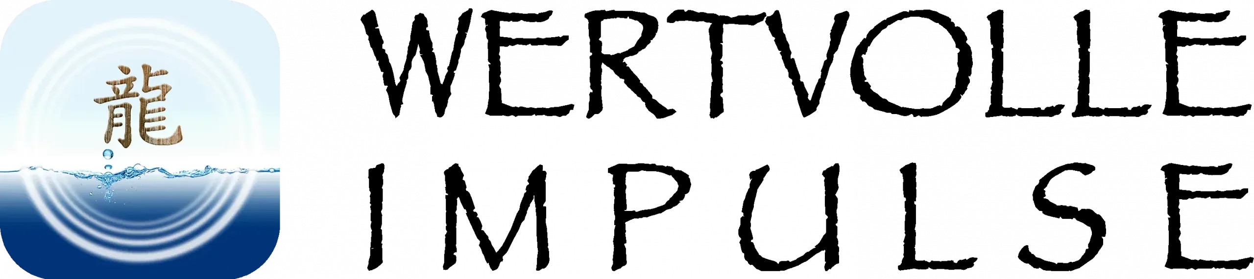 A logo featuring a stylized Chinese character within a water splash and wave design, with some Chinese text above it.