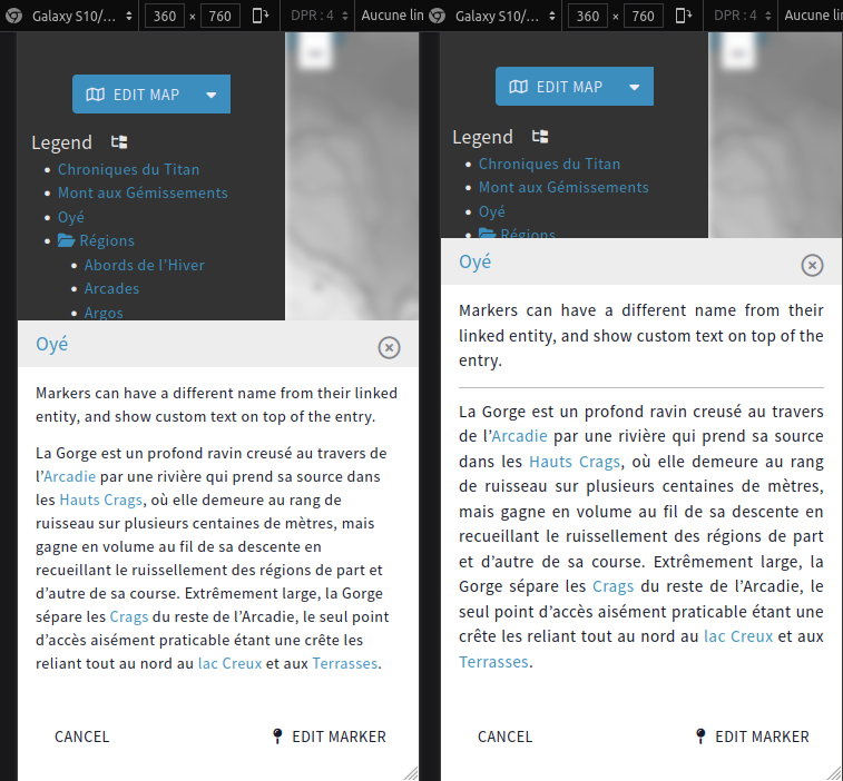 Map Sidebar Map Sidebar Optimization