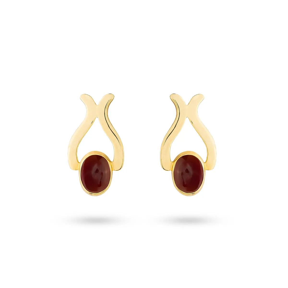 گوشواره ماهی سنگ خور کد EM274