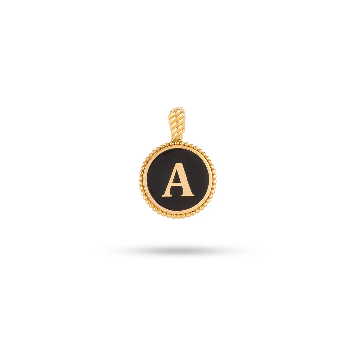 آویز آویز حرف A میناکاری کد NM389-A