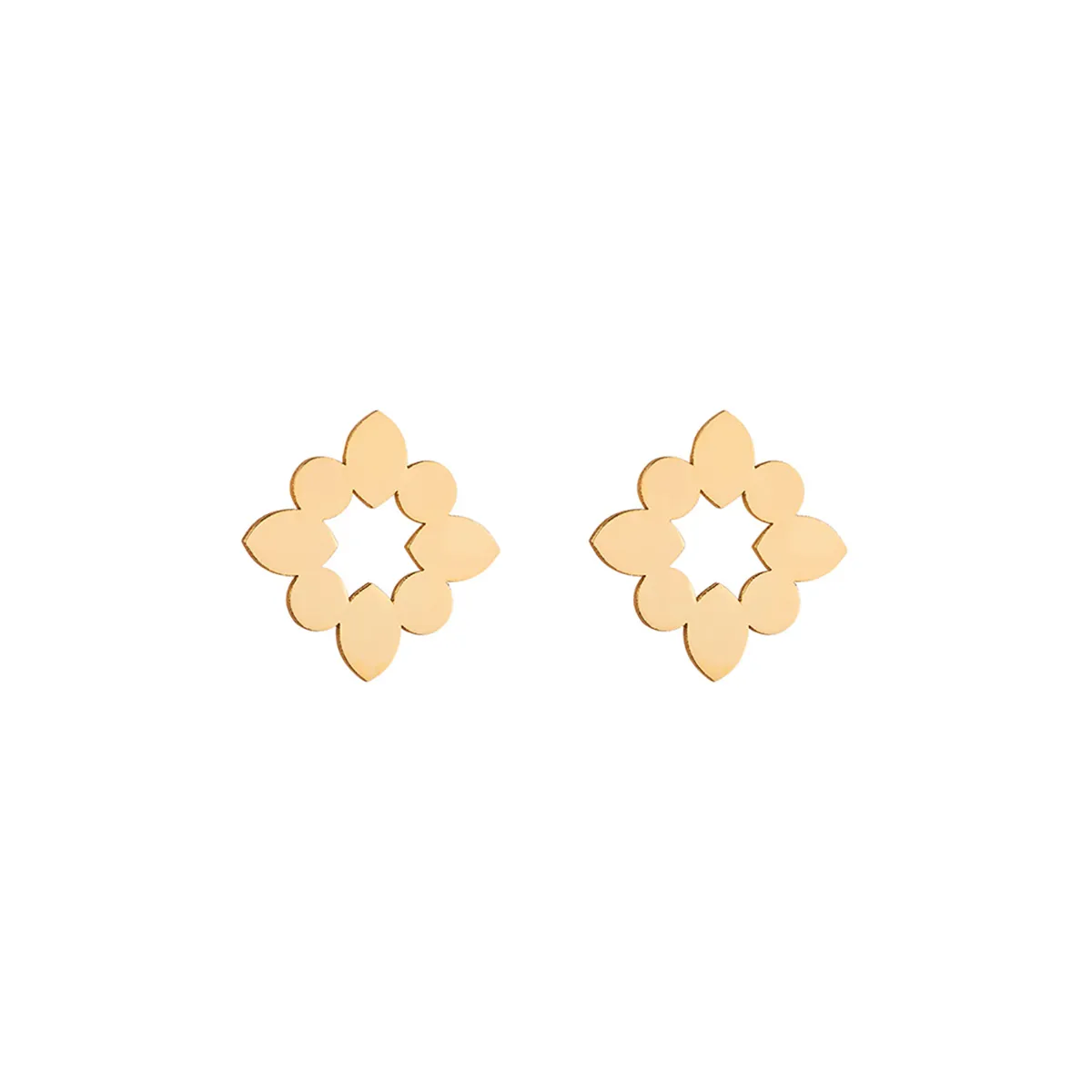 گوشواره گل لیزری کد LME044