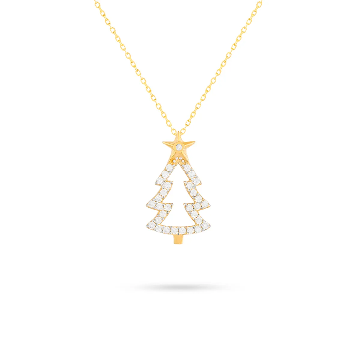 گردنبند درخت کاج کد RSK-1558