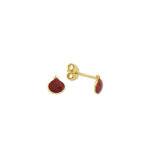 گوشواره انار میناکاری کد RZE-1216