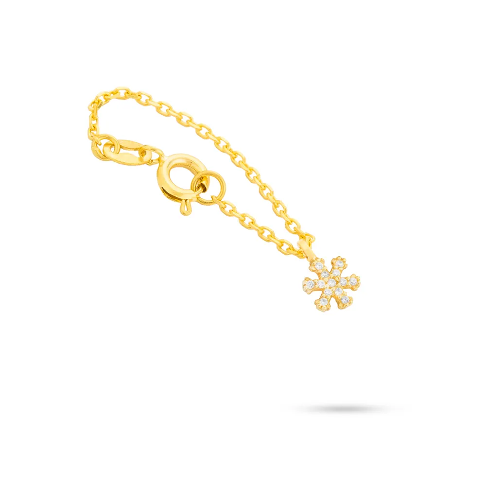 آویز ساعت برف نگین دار کد RSA-38
