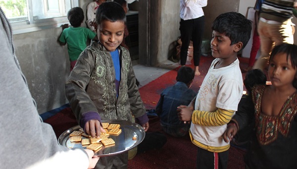 Freiwilligenprojekt mit Kindern in Indien