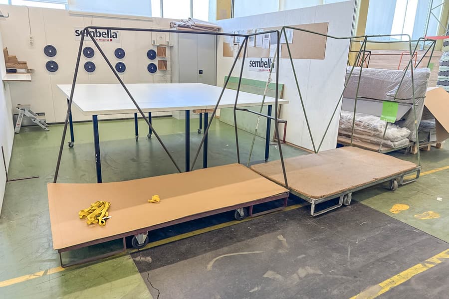 2 Möbeltransportwägen