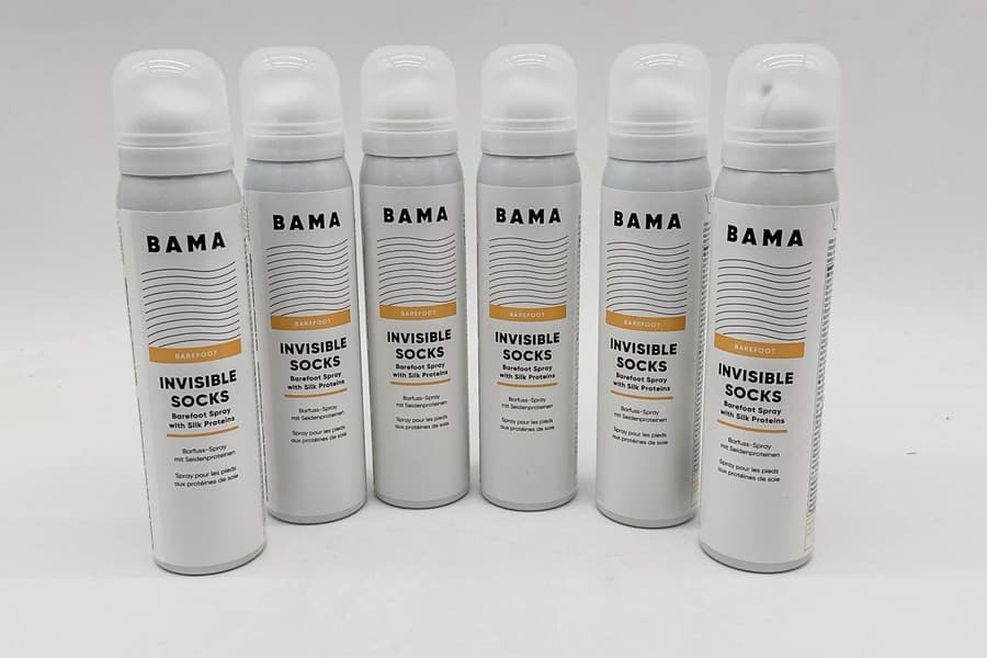 18 Barfußsprays Bama Invisible Socks
