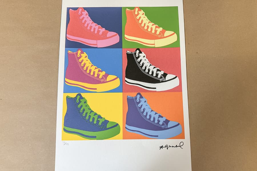 Lithografie nach Andy Warhol, limitiert