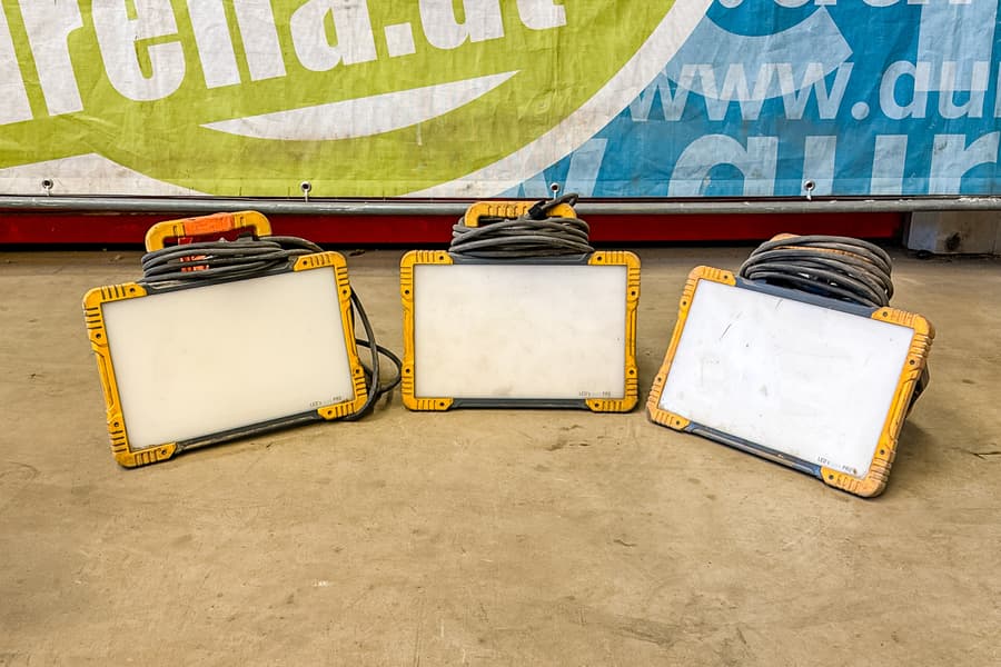 3 LED Baustrahler LED's Work Pro