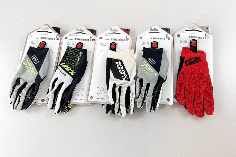 5 Paar Handschuhe 100Percent, Gr. S