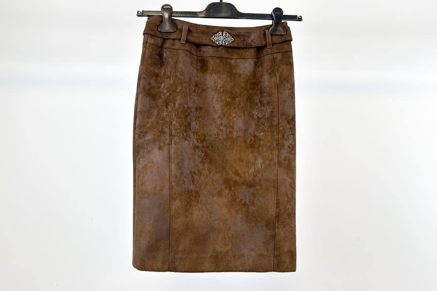 Damen Lederrock Kaiseralm, Gr. 34