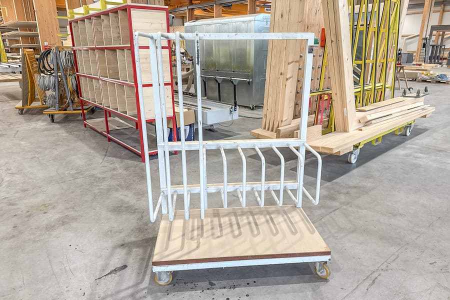 Plattentransportwagen