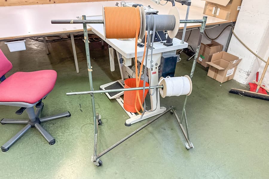 Abrollvorrichtung, fahrbar