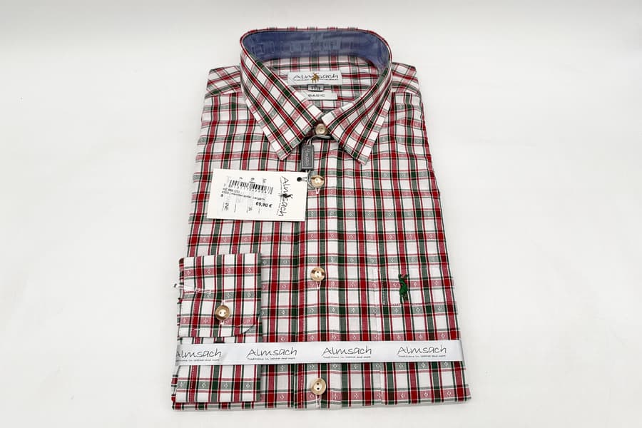 Trachtenhemd Almsach, Gr. S