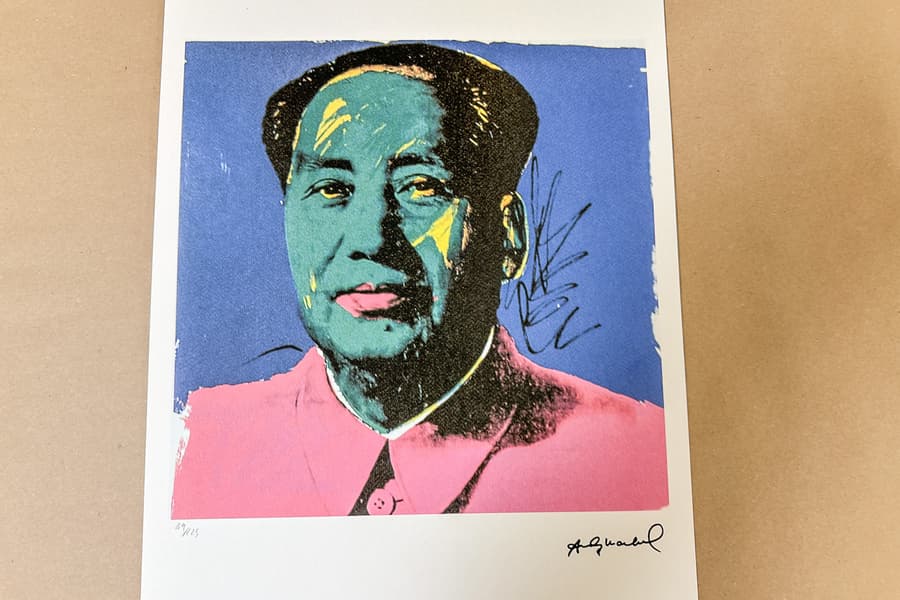 Lithografie nach Andy Warhol, limitiert