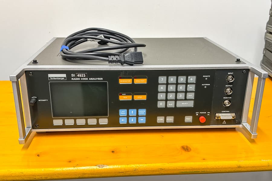 Radiocodeanalyser Schlumberger SI4923