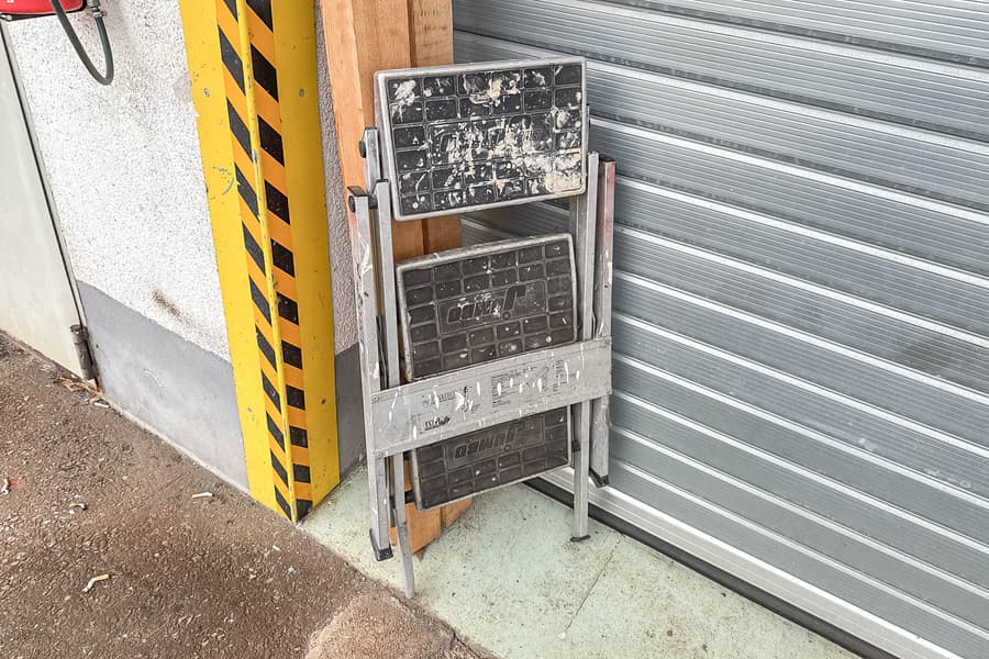 Steighilfe, klappbar