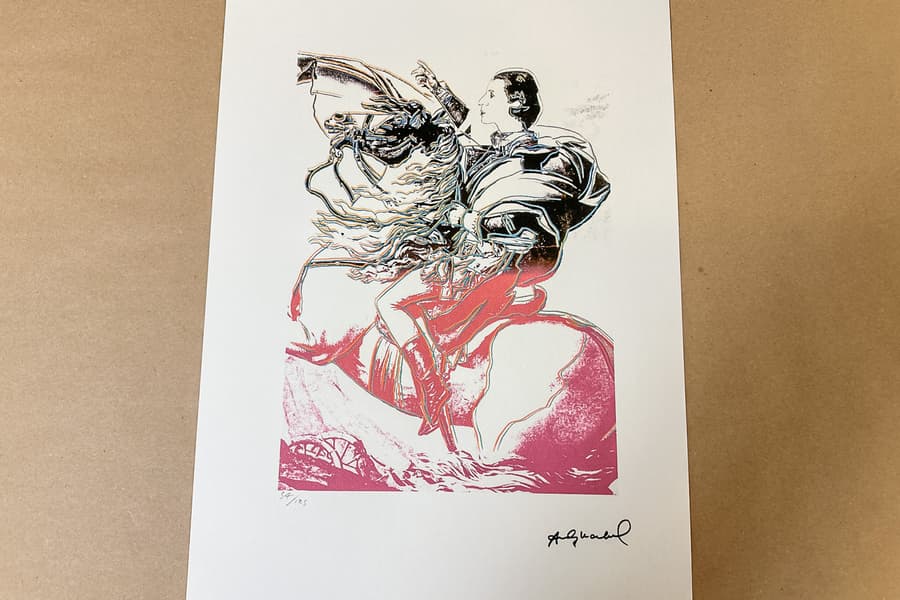 Lithografie nach Andy Warhol, limitiert