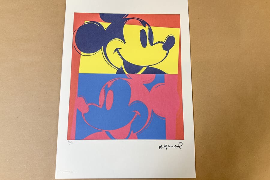 Lithografie nach Andy Warhol, limitiert