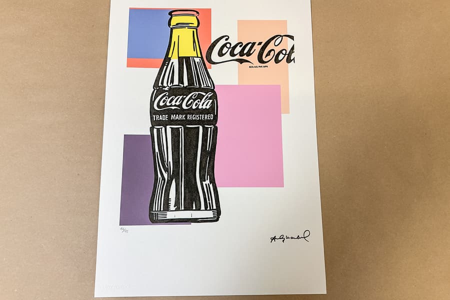 Lithografie nach Andy Warhol, limitiert