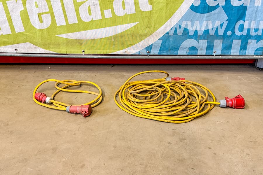 2 Starkstrom Verlängerungskabel