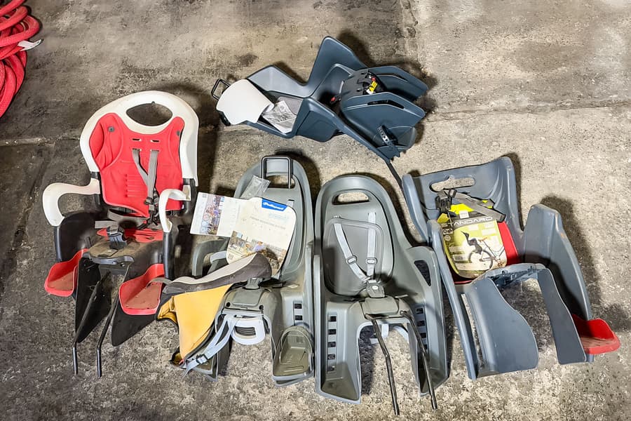 5 Kinderfahrradsitze