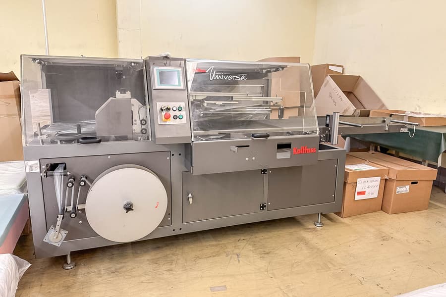 Kissen Verpackungsmaschine Kallfass Universa 700