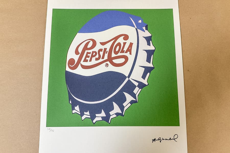 Lithografie nach Andy Warhol, limitiert