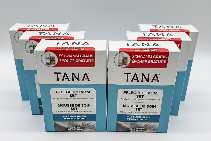 12 Pflegeschäume mit Schwamm Tana