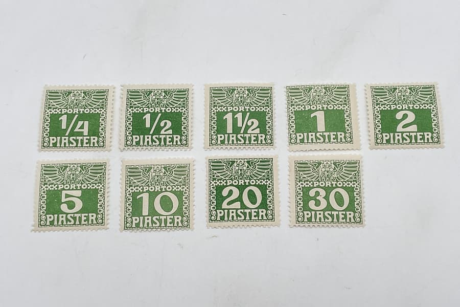 Briefmarken Levante Porto 1908