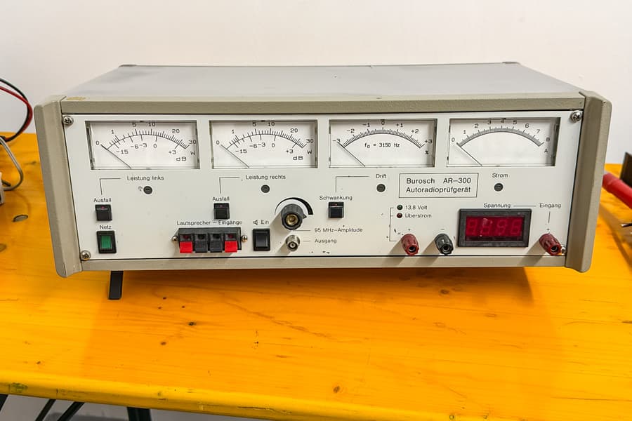 Autoradio Prüfgerät Burosch AR-300