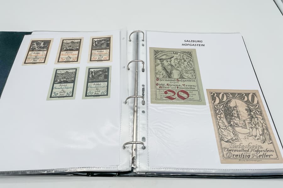 Sammlung Notgeld Salzburg