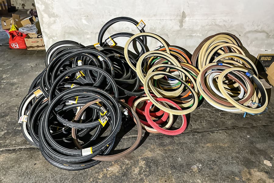 Posten Fahrradreifen