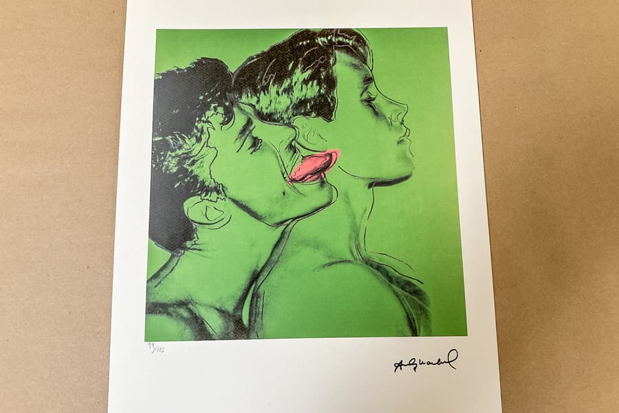 Lithografie nach Andy Warhol, limitiert