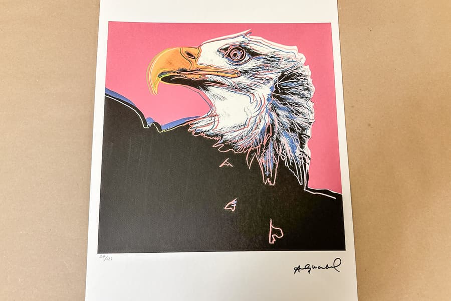 Lithografie nach Andy Warhol, limitiert