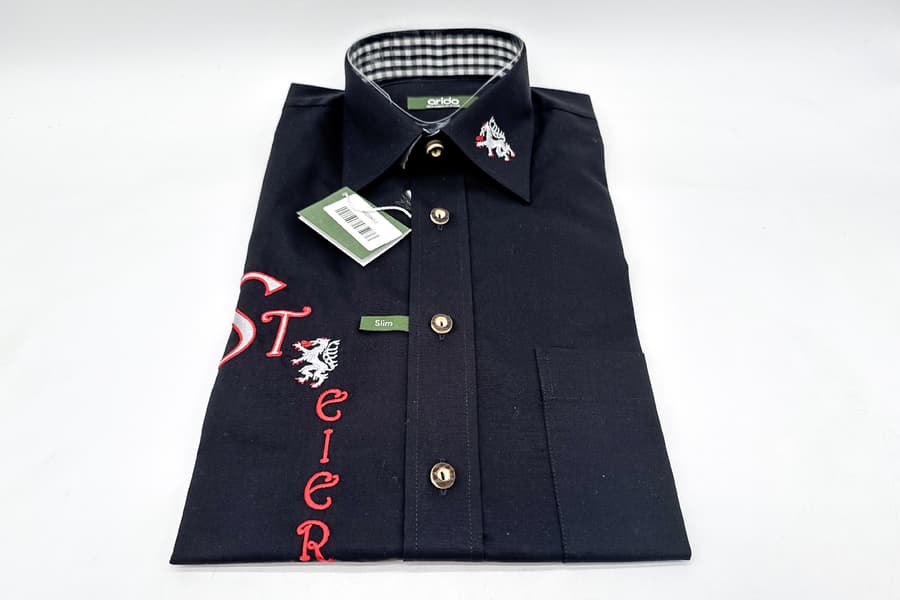 Trachtenhemd Arido, Gr. 36