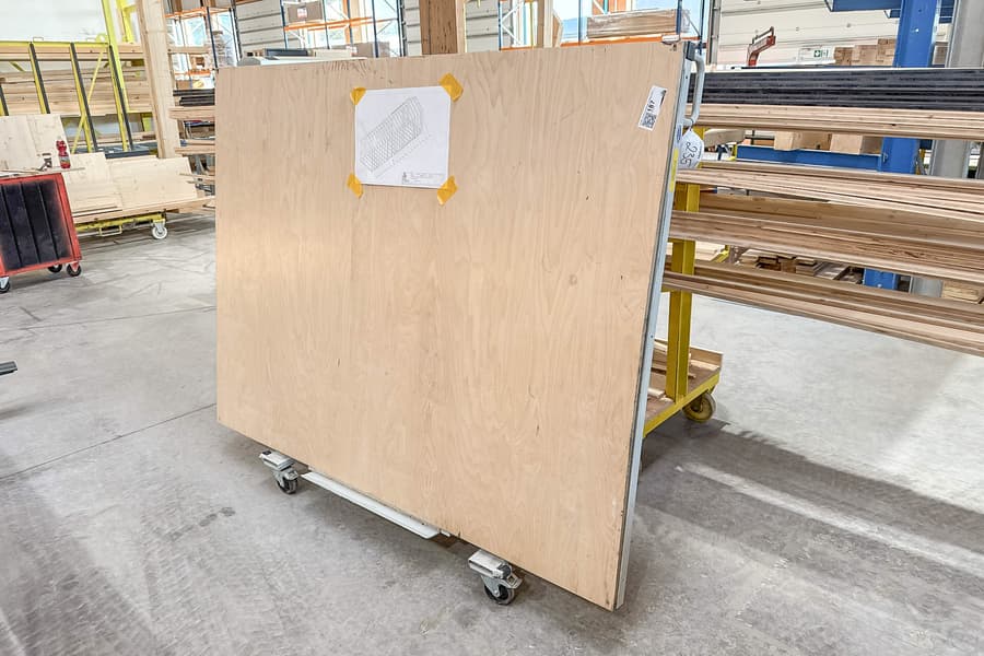 Plattentransportwagen Schmalz, kippbar