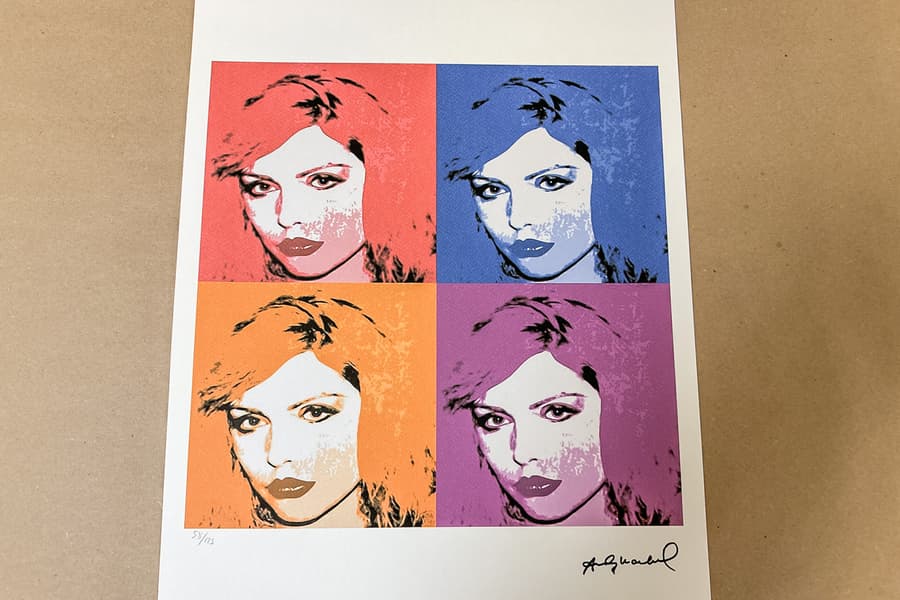 Lithografie nach Andy Warhol, limitiert