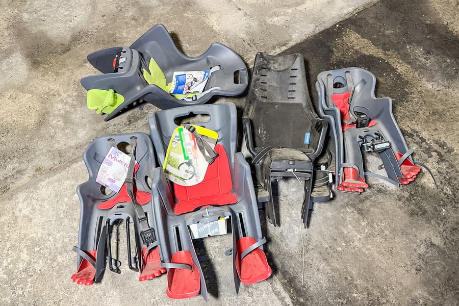 5 Kinderfahrradsitze