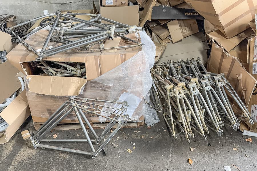 Posten Fahrradrahmen