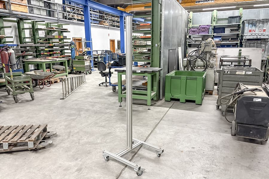 Mobiler Aluminiumprofil-Ständer