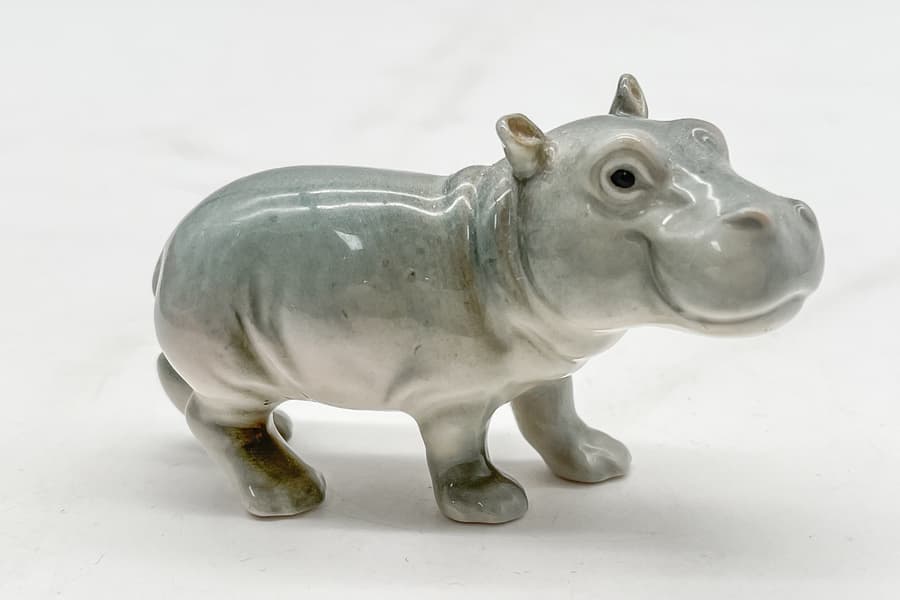 Porzellan Nilpferd Goebel