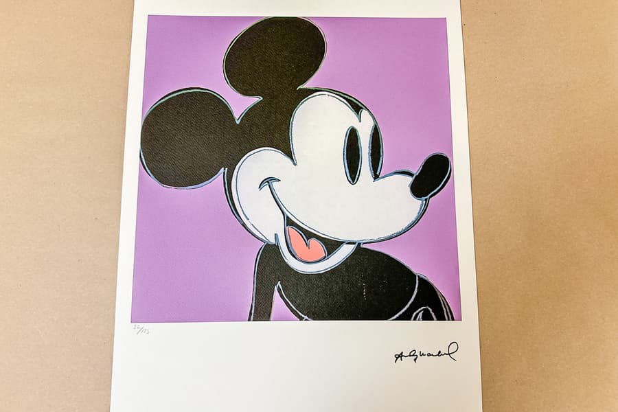 Lithografie nach Andy Warhol, limitiert