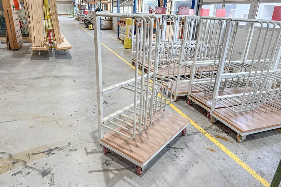 Plattentransportwagen